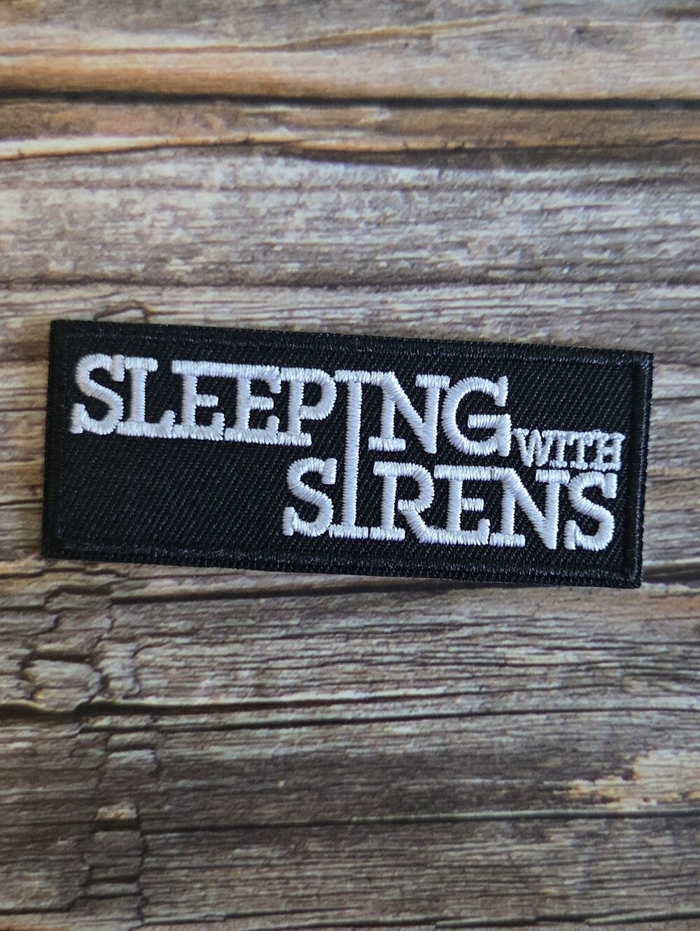 Sleeping With Sirens Rock N Roll Alternative Music Y2k Iron On Patch